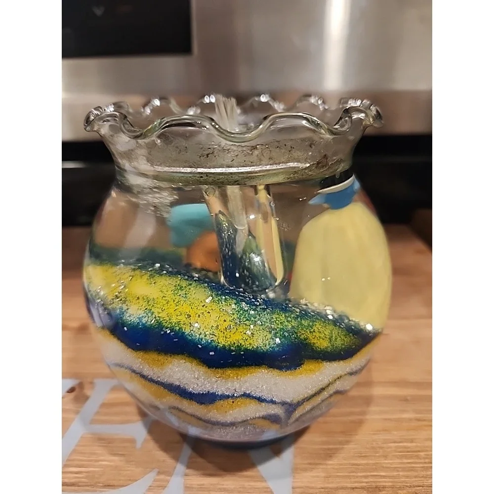 **Rare Snow White & Seven Dwarfs‎ Oil Lamp